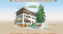 Desktop Screenshot of gasthaus-auerhahn.de